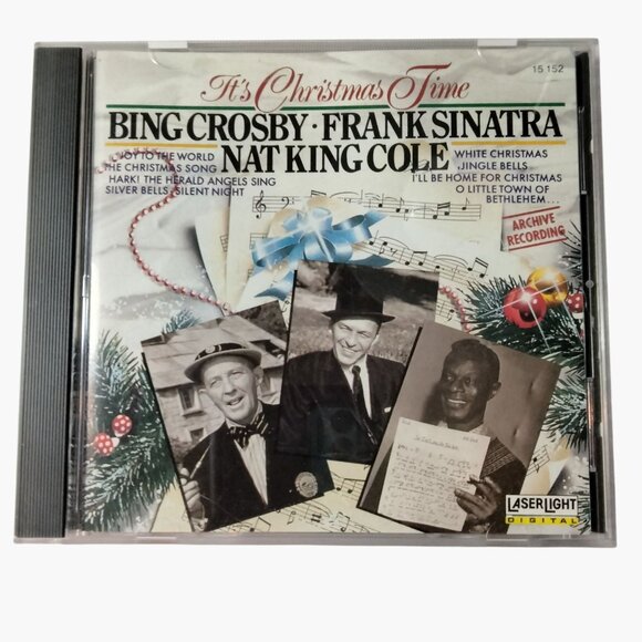 Christmas Favorites 3 CD Set By Bing Crosby Frank Sinatra Nat King Cole - Picture 3 of 15